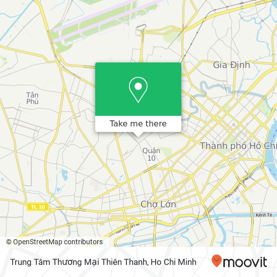 Trung Tâm Thương Mại Thiên Thanh map