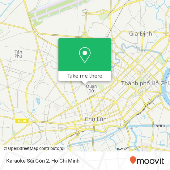 Karaoke Sài Gòn 2 map