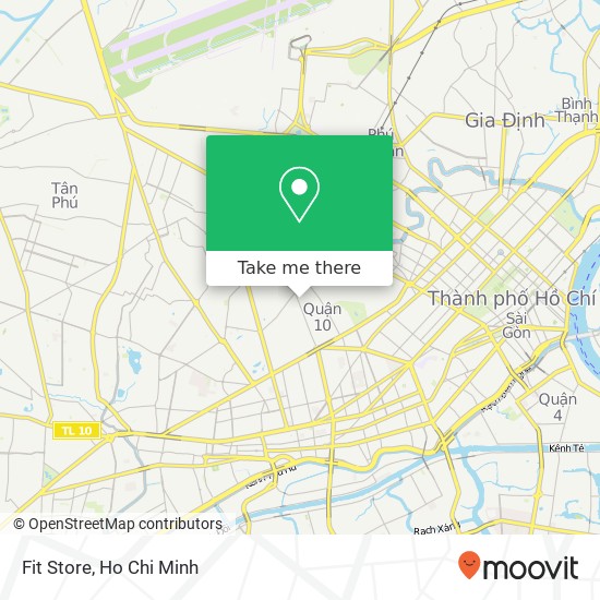 Fit Store map