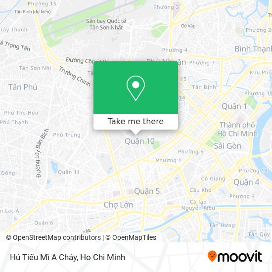 Hủ Tiếu Mì A Chảy map