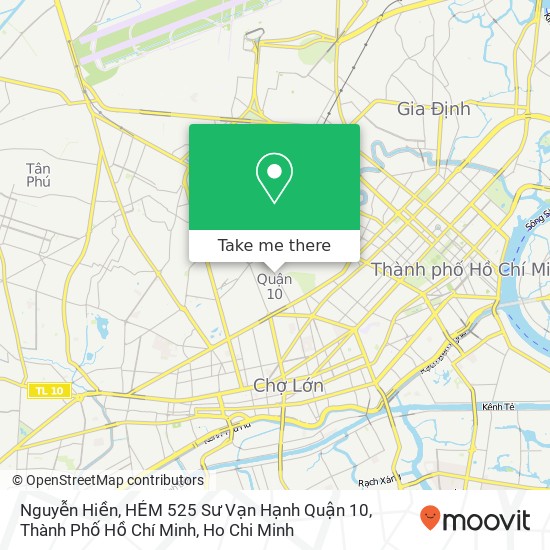 Nguyễn Hiền, HẺM 525 Sư Vạn Hạnh Quận 10, Thành Phố Hồ Chí Minh map