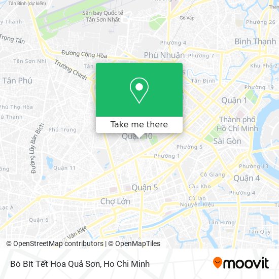 Bò Bít Tết Hoa Quả Sơn map