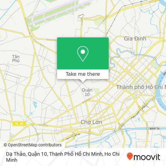 Dạ Thảo, Quận 10, Thành Phố Hồ Chí Minh map