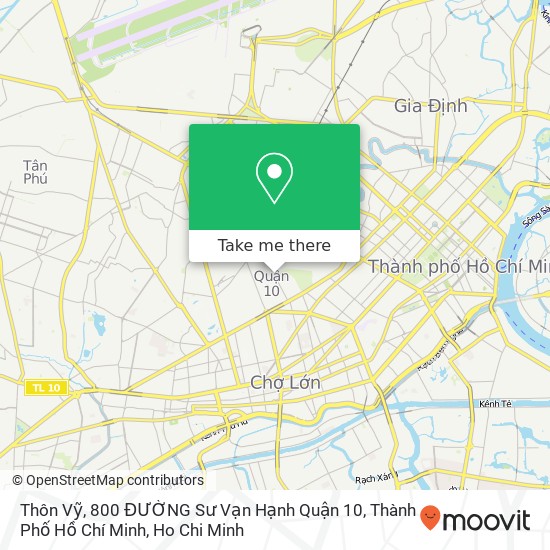 Thôn Vỹ, 800 ĐƯỜNG Sư Vạn Hạnh Quận 10, Thành Phố Hồ Chí Minh map