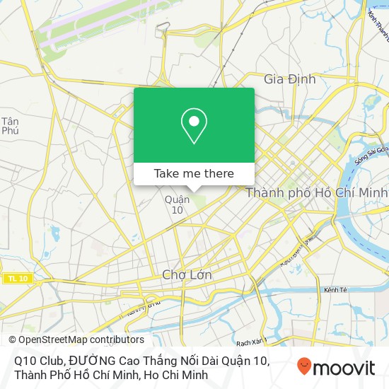 Q10 Club, ĐƯỜNG Cao Thắng Nối Dài Quận 10, Thành Phố Hồ Chí Minh map