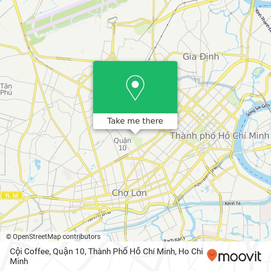 Cội Coffee, Quận 10, Thành Phố Hồ Chí Minh map