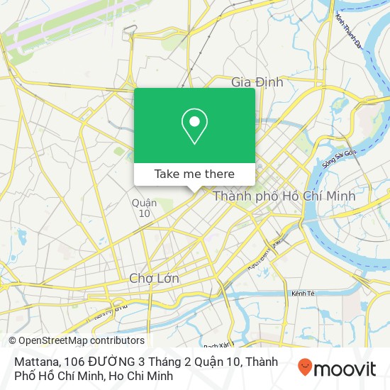 Mattana, 106 ĐƯỜNG 3 Tháng 2 Quận 10, Thành Phố Hồ Chí Minh map