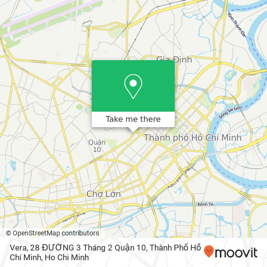 Vera, 28 ĐƯỜNG 3 Tháng 2 Quận 10, Thành Phố Hồ Chí Minh map