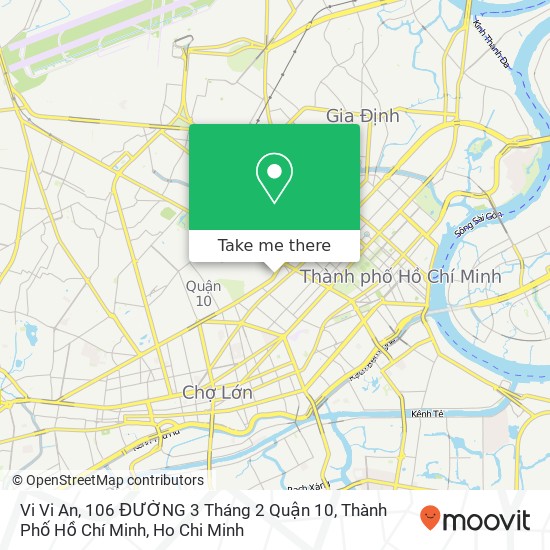 Vi Vi An, 106 ĐƯỜNG 3 Tháng 2 Quận 10, Thành Phố Hồ Chí Minh map