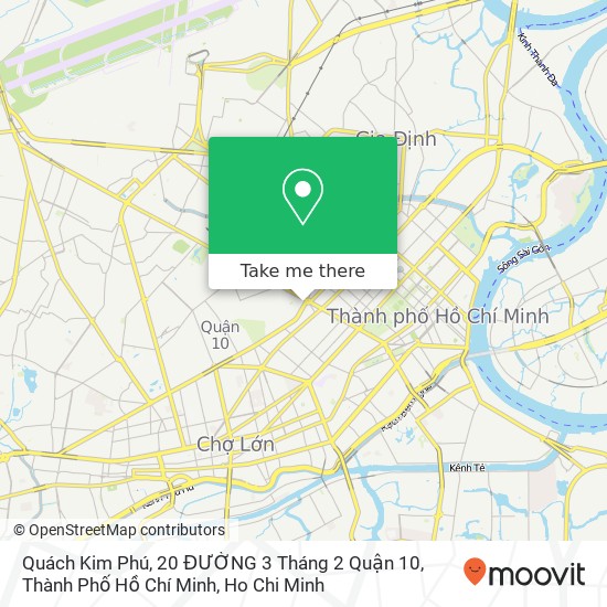 Quách Kim Phú, 20 ĐƯỜNG 3 Tháng 2 Quận 10, Thành Phố Hồ Chí Minh map