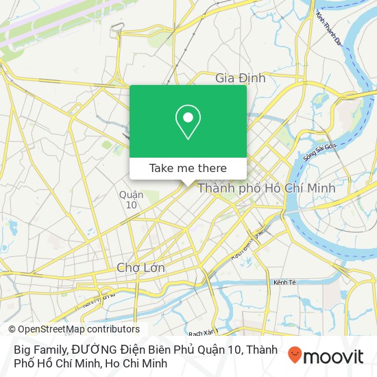 Big Family, ĐƯỜNG Điện Biên Phủ Quận 10, Thành Phố Hồ Chí Minh map