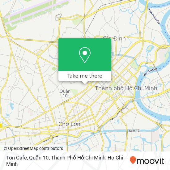 Tôn Cafe, Quận 10, Thành Phố Hồ Chí Minh map