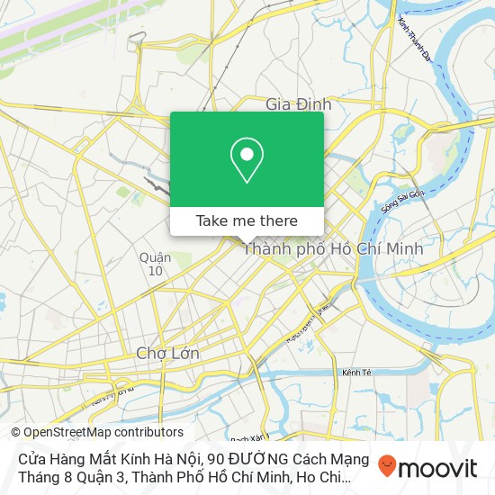 Cửa Hàng Mắt Kính Hà Nội, 90 ĐƯỜNG Cách Mạng Tháng 8 Quận 3, Thành Phố Hồ Chí Minh map