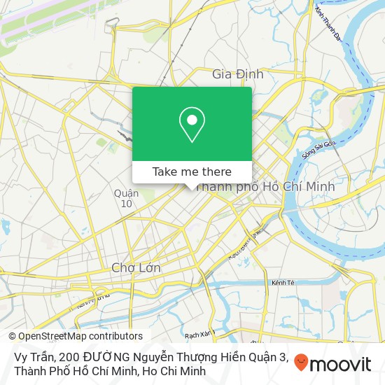 Vy Trần, 200 ĐƯỜNG Nguyễn Thượng Hiền Quận 3, Thành Phố Hồ Chí Minh map