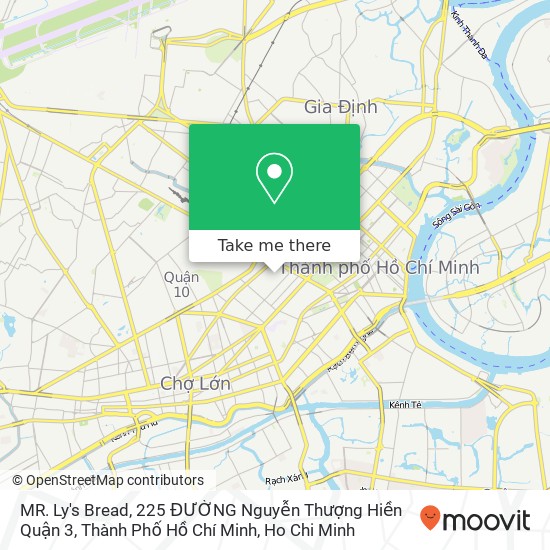 MR. Ly's Bread, 225 ĐƯỜNG Nguyễn Thượng Hiền Quận 3, Thành Phố Hồ Chí Minh map