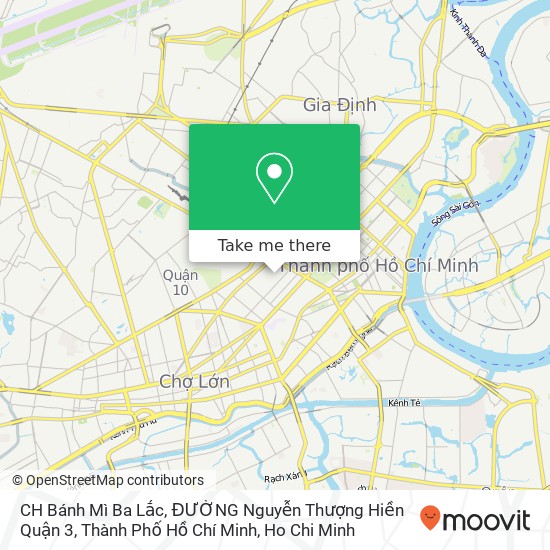CH Bánh Mì Ba Lắc, ĐƯỜNG Nguyễn Thượng Hiền Quận 3, Thành Phố Hồ Chí Minh map