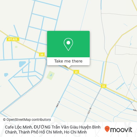 Cafe Lộc Minh, ĐƯỜNG Trần Văn Giàu Huyện Bình Chánh, Thành Phố Hồ Chí Minh map