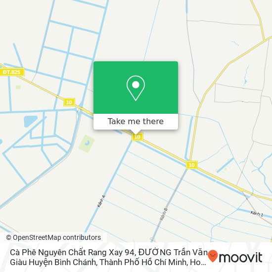 Cà Phê Nguyên Chất Rang Xay 94, ĐƯỜNG Trần Văn Giàu Huyện Bình Chánh, Thành Phố Hồ Chí Minh map