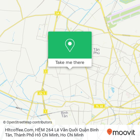 Hltcoffee.Com, HẺM 264 Lê Văn Quới Quận Bình Tân, Thành Phố Hồ Chí Minh map