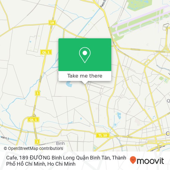 Cafe, 189 ĐƯỜNG Bình Long Quận Bình Tân, Thành Phố Hồ Chí Minh map