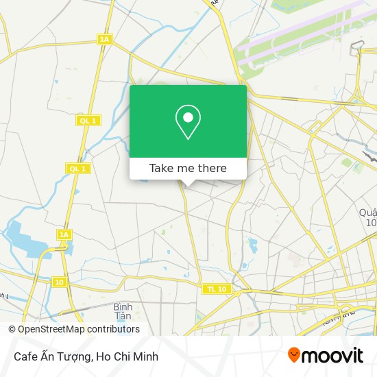 Cafe Ấn Tượng map