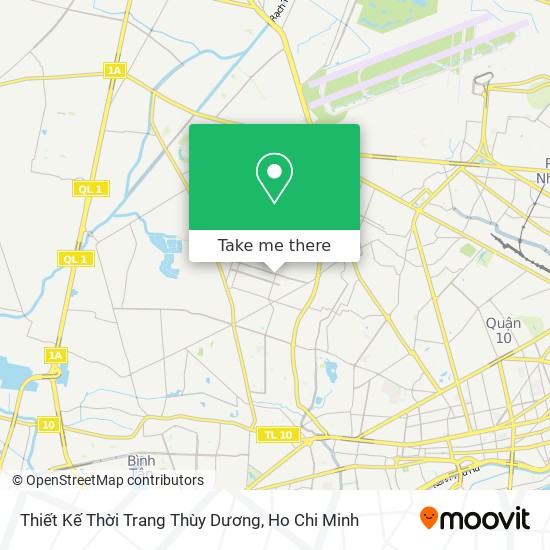 Thiết Kế Thời Trang Thùy Dương map