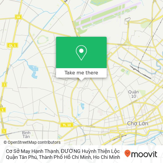 Cơ Sở May Hạnh Thạnh, ĐƯỜNG Huỳnh Thiện Lộc Quận Tân Phú, Thành Phố Hồ Chí Minh map