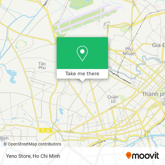 Yeno Store map