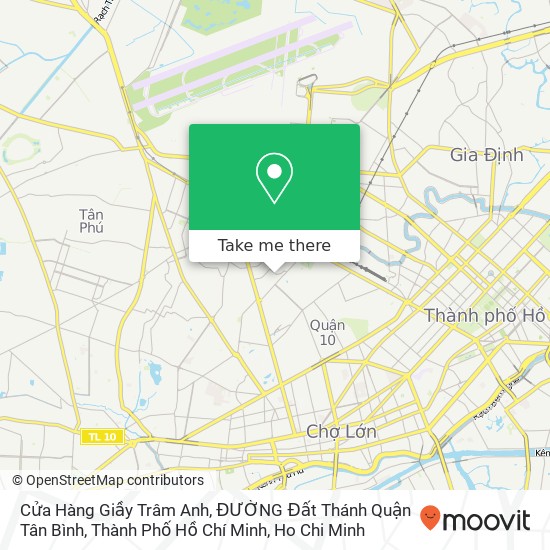 Cửa Hàng Giầy Trâm Anh, ĐƯỜNG Đất Thánh Quận Tân Bình, Thành Phố Hồ Chí Minh map