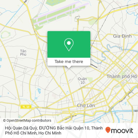 Hội Quán Dã Quỳ, ĐƯỜNG Bắc Hải Quận 10, Thành Phố Hồ Chí Minh map