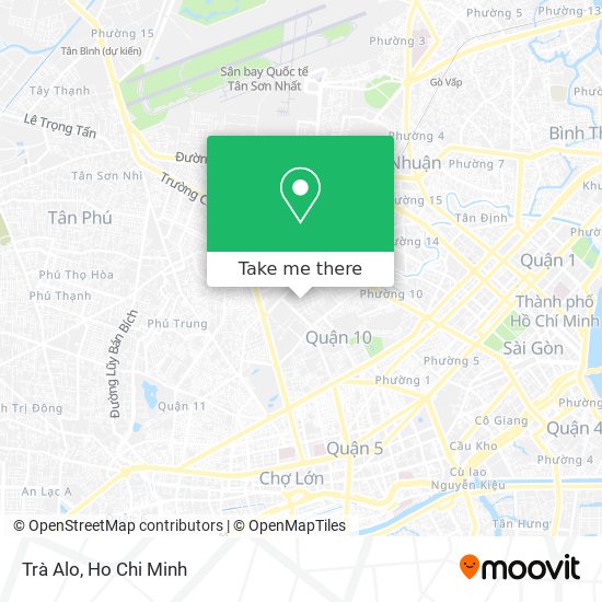 Trà Alo map
