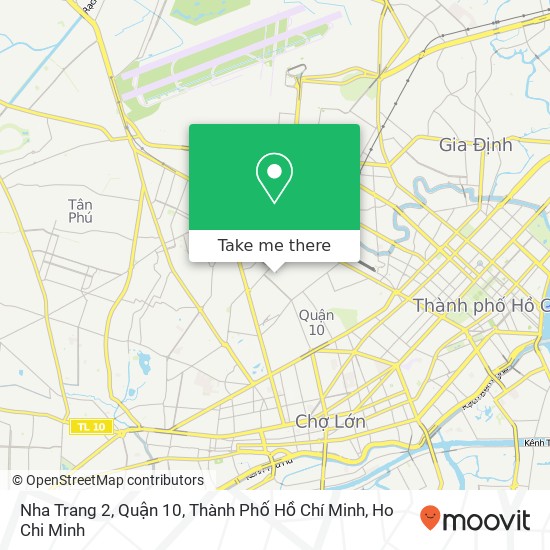 Nha Trang 2, Quận 10, Thành Phố Hồ Chí Minh map
