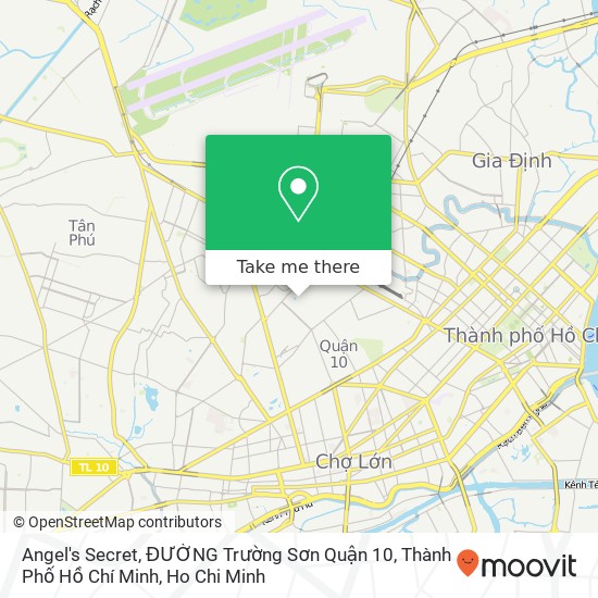 Angel's Secret, ĐƯỜNG Trường Sơn Quận 10, Thành Phố Hồ Chí Minh map