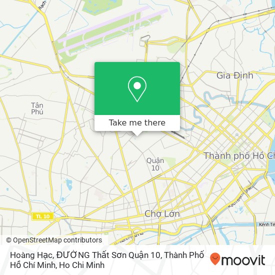 Hoàng Hạc, ĐƯỜNG Thất Sơn Quận 10, Thành Phố Hồ Chí Minh map
