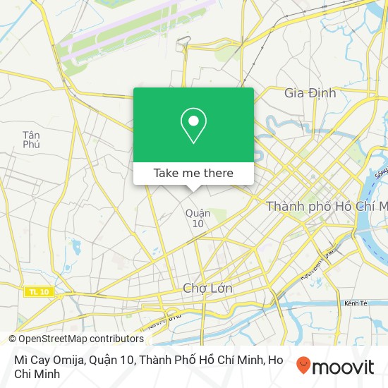 Mì Cay Omija, Quận 10, Thành Phố Hồ Chí Minh map