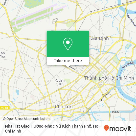 Nhà Hát Giao Hưởng-Nhạc Vũ Kịch Thành Phố map