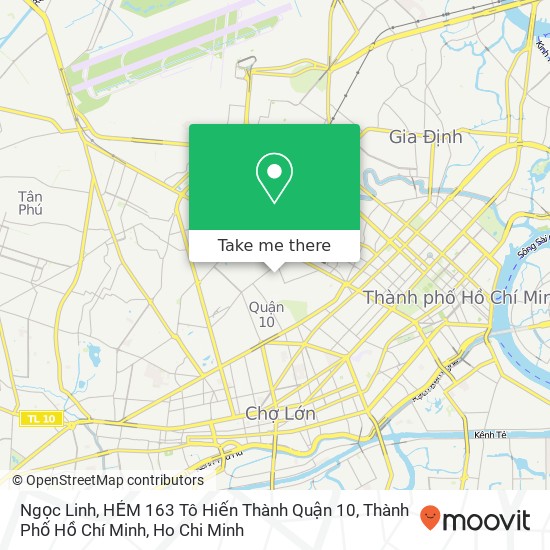 Ngọc Linh, HẺM 163 Tô Hiến Thành Quận 10, Thành Phố Hồ Chí Minh map