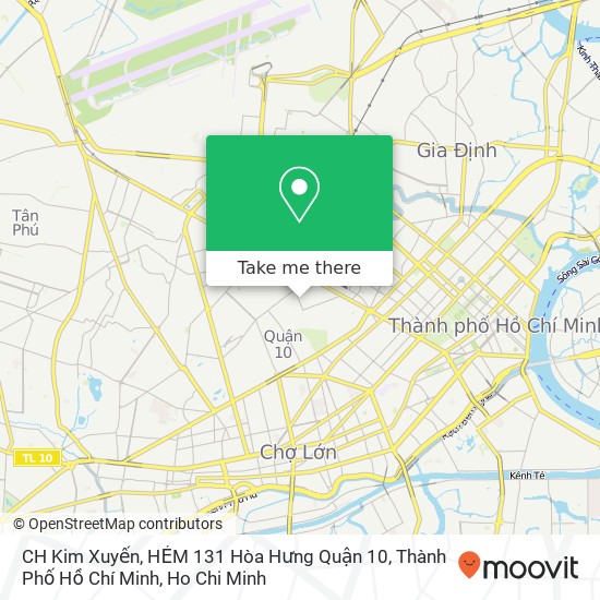 CH Kim Xuyến, HẺM 131 Hòa Hưng Quận 10, Thành Phố Hồ Chí Minh map