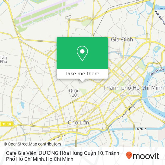 Cafe Gia Viên, ĐƯỜNG Hòa Hưng Quận 10, Thành Phố Hồ Chí Minh map