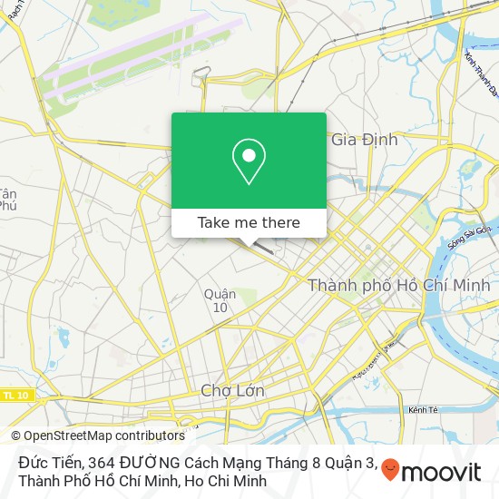 Đức Tiến, 364 ĐƯỜNG Cách Mạng Tháng 8 Quận 3, Thành Phố Hồ Chí Minh map