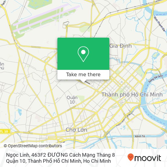 Ngọc Linh, 463F2 ĐƯỜNG Cách Mạng Tháng 8 Quận 10, Thành Phố Hồ Chí Minh map