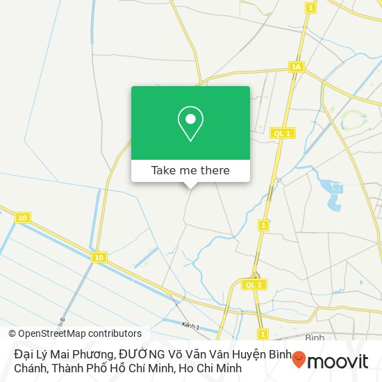 Đại Lý Mai Phương, ĐƯỜNG Võ Văn Vân Huyện Bình Chánh, Thành Phố Hồ Chí Minh map