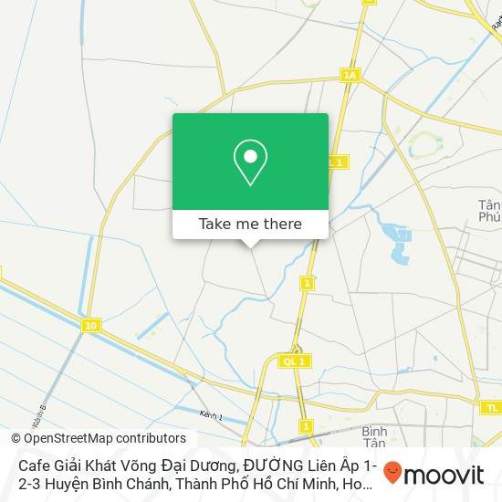 Cafe Giải Khát Võng Đại Dương, ĐƯỜNG Liên Ấp 1-2-3 Huyện Bình Chánh, Thành Phố Hồ Chí Minh map