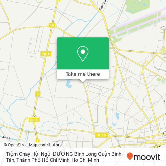 Tiệm Chay Hội Ngộ, ĐƯỜNG Bình Long Quận Bình Tân, Thành Phố Hồ Chí Minh map