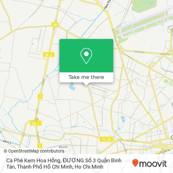 Cà Phê Kem Hoa Hồng, ĐƯỜNG Số 3 Quận Bình Tân, Thành Phố Hồ Chí Minh map