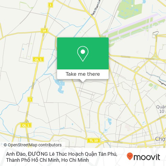 Anh Đào, ĐƯỜNG Lê Thúc Hoạch Quận Tân Phú, Thành Phố Hồ Chí Minh map