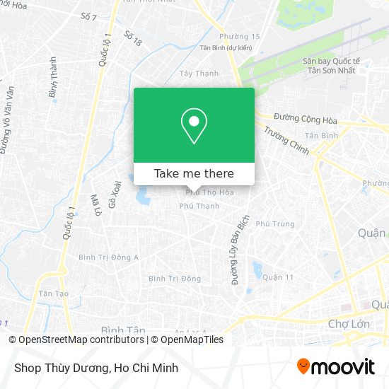 Shop Thùy Dương map