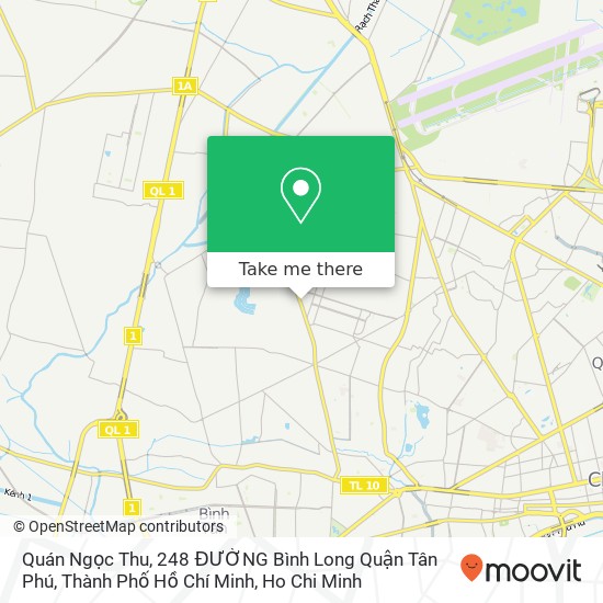 Quán Ngọc Thu, 248 ĐƯỜNG Bình Long Quận Tân Phú, Thành Phố Hồ Chí Minh map
