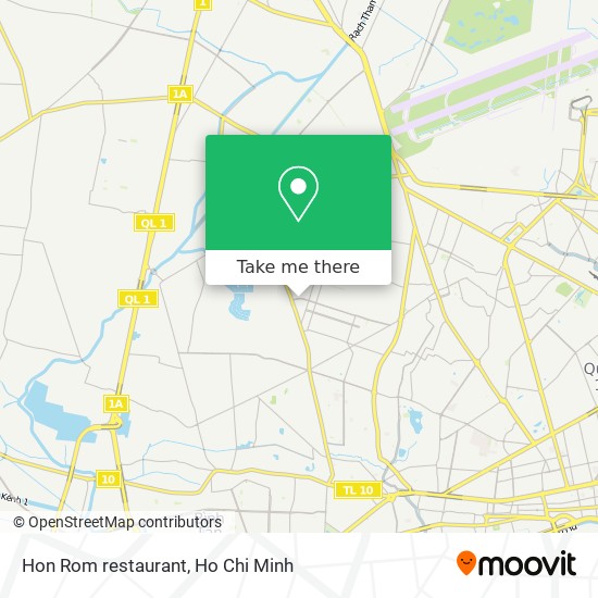 Hon Rom restaurant map