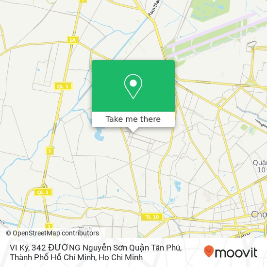 VI Ký, 342 ĐƯỜNG Nguyễn Sơn Quận Tân Phú, Thành Phố Hồ Chí Minh map